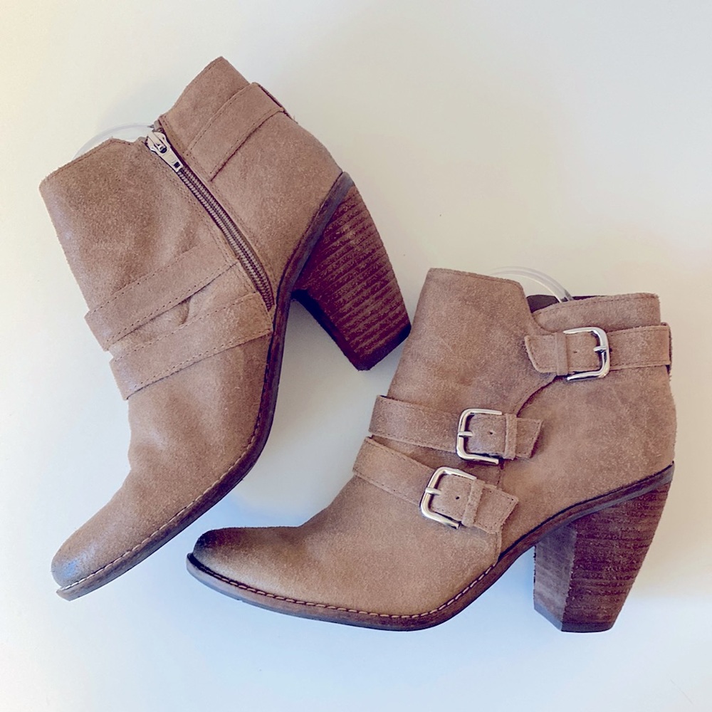 DV Dolce Vita buckle ankle booties size 10